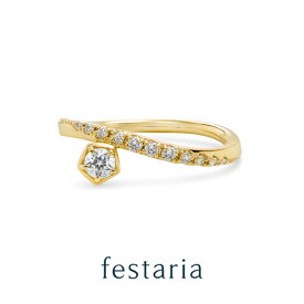 【最大8000円OFF】〜7/26(土)9:59【 festaria bijou SOPHIA 】 ピンキーリング K18 YG イエローゴールド 18金 Wish upon a starダイヤモンド ダイヤ ギフトジュエリー レディース シンプル 大人 普段使い 誕生日 箱付き ブランド フェスタリア 残り僅か