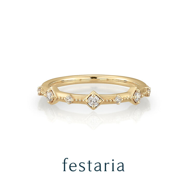 楽天市場】【50%OFF】 festaria bijou SOPHIA ピンキーリング K10 YG 