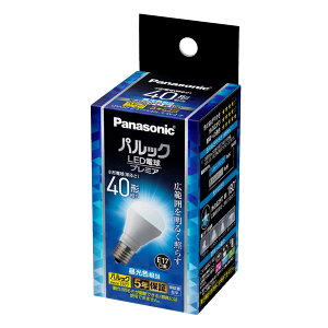 �p�i�\�j�b�N LED�d�� �v���~�A E17���� �d��40�`���� �����F����(3.9W) ���`�d���L�z���^�C�v �����Ή� LDA4DGE17K