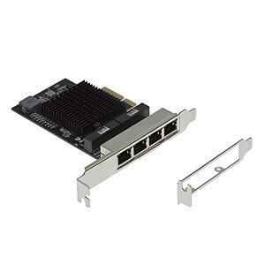 �v���l�b�N�X Planex PCIe�o�X�Ή� 2.5GBASE-T LAN 4�|�[�g�A�_�v�^�[ GPE-2500-4T