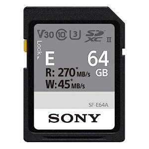 �\�j�[ SONY SDXC �������[�J�[�h 64GB SF-E64A Class10 UHS-II�Ή�