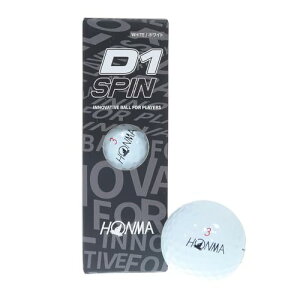 �{�ԃS���t �z���}(HONMA) 1�X���[�u(3����) �S���t ���F�� HONMA D1 SPIN �z���C�g