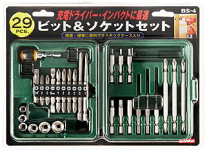 �C�[�o�����[(E-Value) �r�b�g&�\�P�b�g�Z�b�g �[�d�h���C�o�[�E�C���p�N�g�h���C�o�[�p 29�_�g BS-4