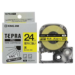 �L���O�W�� �y�����z �e�v��PRO�e�[�v�J�[�g���b�W ���O�ɋ������x�� 24mm �����x��/������ ����7m SC24YV