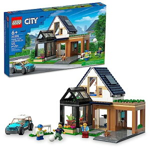 LEGO �V�e�B �t�@�~���[�n�E�X �d�C������ 60398 �g�ݗ��Ă�������Z�b�g �L�b�`��2�x�b�h���[�� ���� �\�[���[�p�l�� �~�j�t�B�M���A