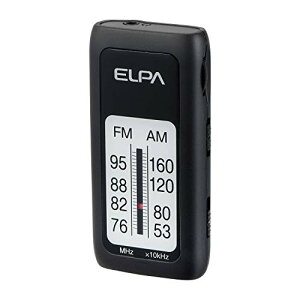 ELPA(�G���p) AM/FM�X�������W�I ER-S61F �u���b�N ��42×����83×���s17mm
