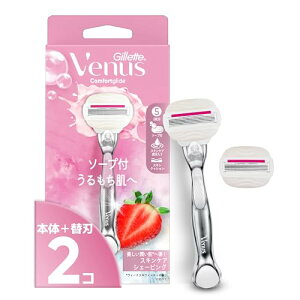 Gillette Venus VENUS(���B�[�i�X) �J�~�\�� �䓁 �����p �\�[�v�t �C�`�S���̍��� ����������� �{�� �֐n 2�� �R���t
