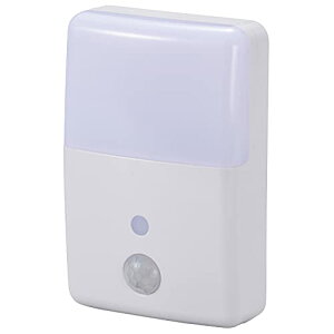 OHM LED�i�C�g���C�g ���Ðl���Z���T�[�� ��铔 NIT-ALA6MJM-WN 06-0636