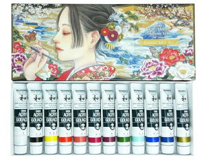 �^�[�i�[�F��(Turner Colour) �A�N�����K�b�V�� �W���p�l�X�N�J���[ kaiteki ART�Z�b�g 20ml(6��) AGJ2012