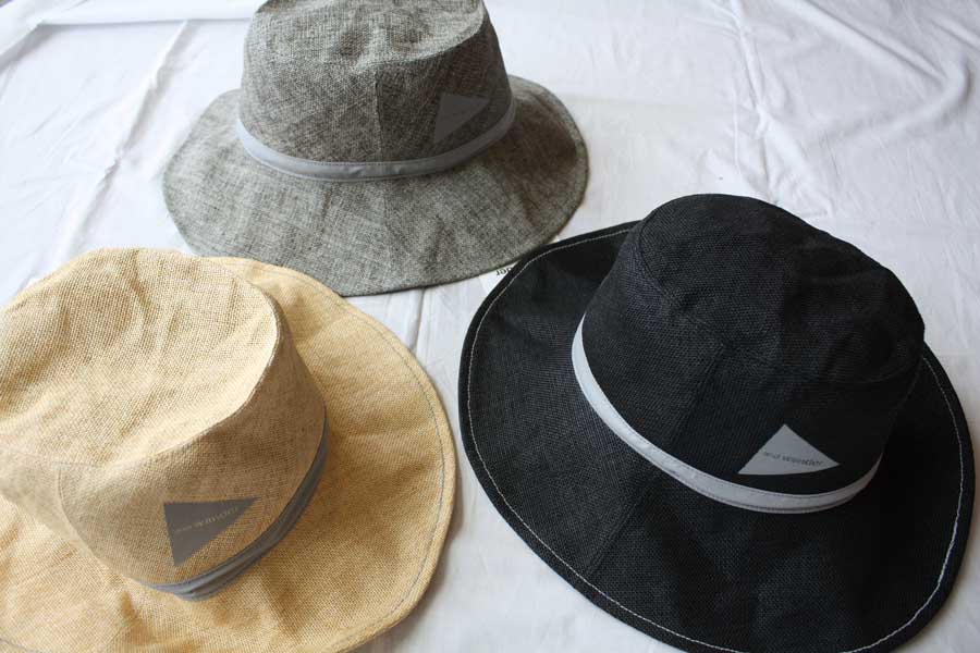 楽天市場】□【送料無料】and wander アンドワンダー paper cloth hat