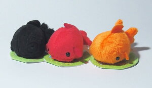 ムニュマム マグネット 出目金 オレンジ ブラック 可愛い 魚 夏 祭 小さい ぬいぐるみ 磁石 触り 心地 抜群 女性 こども プレゼント ギフト 水族館 沖縄 全国 一律 送料 無料 ネコポス