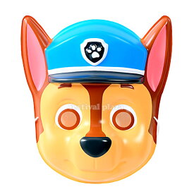 お面 おめん パウパトロール チェイス 6枚入 { おめん パウパトロール パウ・パトロール アニメ 男の子 女の子 }{ お面 キャラクター 人気 お祭り 祭 縁日 景品 子供 幼児 保育園 幼稚園 イベント 夜店 露店 }[24J15]
