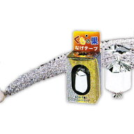 くもの巣投げテープ(銀)【クラッカー】 { クラッカー 花火 }{ パーティー }[25I02]