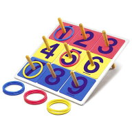 抽選 輪投げゲーム { わなげ ワナゲ セット カラー輪投げ スポーツ輪投げ }{ おもちゃ オモチャ 玩具 子…