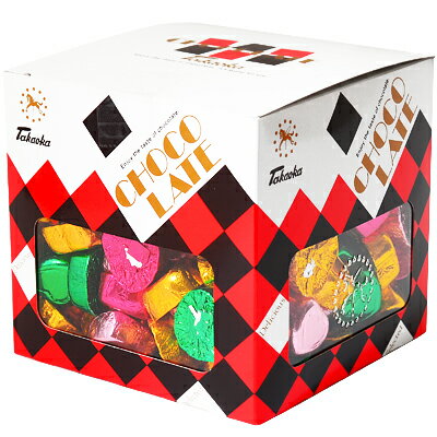 楽天市場 柄箱 タカオカ ハートチョコレート92入 ハート型チョコレート チョコレート チョコ 大量 お菓子 子供会 景品 14 1028 駄菓子 問屋 フェスティバルプラザ
