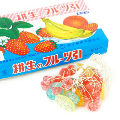 楽天市場 フルーツ糸引き飴 ６０入 子供会 景品 お祭り 縁日 駄菓子 問屋 フェスティバルプラザ