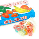 フルーツ糸引き飴 60個入{駄菓子 糸引きあめ 糸引きアメ} {大量 お菓子 子供会 景品 お祭り くじ引き 縁日 販促 配布 …