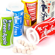 ミニ缶型ラムネ 30個装入 { 駄菓子 お菓子 ミニ 缶型 ラムネ }{ 大量 おかし おやつ l子供 人気 子供会 …
