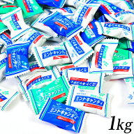 ミント キャンディ 1kg(約240個装入) { 駄菓子 お菓子 ミント 飴 あめ アメ 個装 個包装 配布 }{ 子供会 …