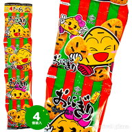 マスヤ マスヤ おにぎりせんべい 4連{駄菓子 小分け 食べきり 食べ切り おやつ スナック せんべい} {子供…