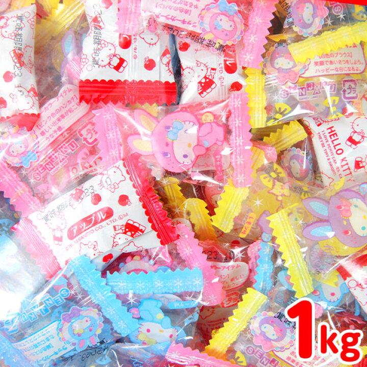 楽天市場】扇雀飴本舗 1kg ハローキティ キャンディ 1kg(約270個装入 