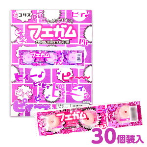 フエガム 30個装入 { 駄菓子 お菓子 ガム フエ 笛 }{ 子供会 景品 お祭り くじ引き 縁日 販促 配布 夏祭り 幼稚園 保育園 問屋 パーティー }