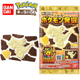 バンダイ キャラパキ ポケモン発掘チョコ { 駄菓子 お菓子 ポケッとモンスター ポケモン 発掘 チョコ チョコレート チョコ菓子 人気 シリーズ }{ おかし 配布 子供会 人気 子供 お祭り 縁日 イベント 景品 食玩 }[23F14]