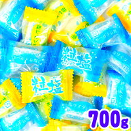 扇雀飴本舗 粒塩キャンデー 700g(約166個装入) { 駄菓子 お菓子 飴 あめ アメ キャンディ おいしい 塩飴 …