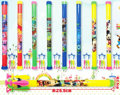楽天市場 ディズニー 吹き矢 25入 オモチャ 吹矢 人気 キャラクター 子供会 景品 お祭り くじ引き 縁日 お子様ランチ おもちゃ 景品玩具 258 19d18 フェスティバルプラザ