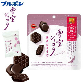 ブルボン 雪室ショコラ 熟成カカオ73 ( 45g(約12個装入) ) { お菓子 おかし おやつ 詰め合わせ パーティー イベント 配布 景品 くじ くじ引き お祭り 縁日 問屋 子供 子供会 }{ 駄菓子 お菓子 チョコ チョコレート ハイカカオ }[26A14]{配送区分D}