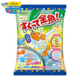 クラシエ すくって金魚！ { お菓子 おかし おやつ 駄菓子 子供会 景品 問屋 人気 子供 お祭り 縁日 イベント パーティー 配布 個装 個包装 }{ 駄菓子 人気 知育菓子 作る 手作り 実験 おかし ゼリー 金魚すくい 金魚 }[23C10]