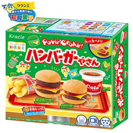 クラシエ ポッピンクッキン ハンバーガーやさん { 子供会 景品 お祭り くじ引き 縁日 個装 個包装 配布 駄菓子 お菓子 知育菓子 作る 手作り 実験 おかし たのしい クッキングハンバーガー ハンバーガー屋さん } {配送区分D}