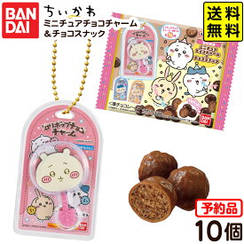 【予約品 2025年11月発売予定】 バンダイ ちいかわ ミニチュア チョコチャーム＆チョコスナック 10個装入 代引・後払い決済不可 沖縄・離島発送不可{ おかし お菓子 食玩 おもちゃ コレクション }{ 食玩 景品玩具 キーホルダー チョコ }302[25F28] 送料無料