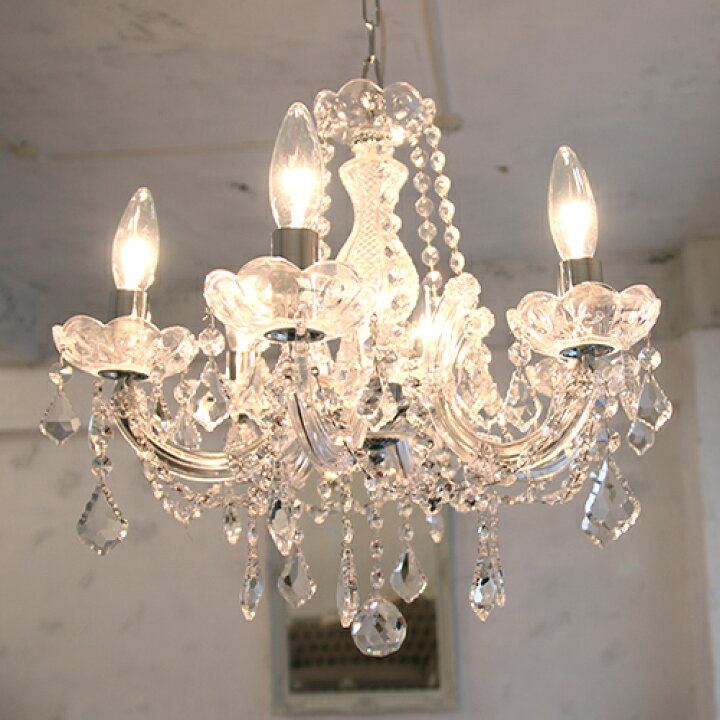 楽天市場】シャンデリア 6灯「サンクチュアリ」( Sanctuary)クリスタル  