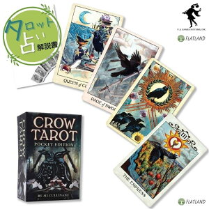 NE ^bg |Pbg GfBV Crow Tarot Pocket Edition ^bg肢 {t Ki  ^bgJ[h 78 JX