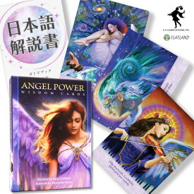 【日本語解説書付き】エンジェル パワー ウィズダム カード Angel Power Wisdom Cards オラクルカード 正規品 送料無料 天使 妖精 精霊 美しい