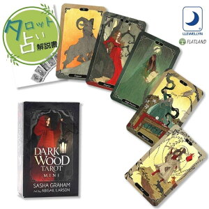 _[NEbh ^bg ~j Dark Wood Tarot Mini Deck ^bg肢 {t Ki  ^bgJ[h 78 ~jTCY