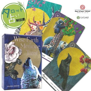CYEA[XEfBX ^bg Wise Earth Medicine Tarot ^bg肢 {t Ki ^bgJ[h 78