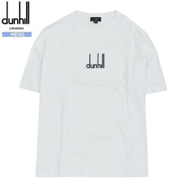 ダンヒル Tシャツ dunhill ブランド リラックスフィット メンズ レガシー Tシャツ 白 24/4/2 110424