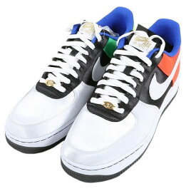 【新古品】【NIKE】ナイキ エアフォース 01 NIKE AIR FORCE 1 07 PRM 1 スニーカー 黒×白『21/2/4』250221 23.10sage