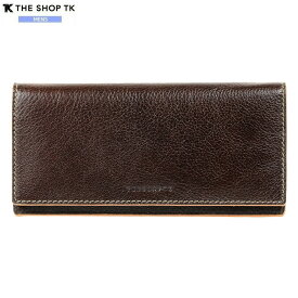 訳あり商品 ザ・ショップ・ティーケー 長財布 THE SHOP TK メンズ ブランド 本革 ヴィーノ イタリアンレザー チョコ 1505BE【送料無料】