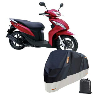 �o�C�N�J�o�[ �ԑ̃J�o�[ �ϔM UV�J�b�g210D/420D �ɓK�p���� �z���_ �f�B�I110 DIO 110 �I�b�N�X ���� �O�㌮�� ��v ���� ����h�~ ����іh�~ �ϋv �o�C�N�J�o�[ ���[�ܕt�� (210D/�� 2XL(245*105*125cm)