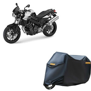 �o�C�N�J�o�[ �ԑ̃J�o�[ �ϔM UV�J�b�g BMW F 800 R��v ���� 210D�I�b�N�X ���� �O�㌮�� ����h�~ ����іh�~ �ϋv �o�C�N�J�o�[ (BLACk(��) 3XL(265*105*125cm))