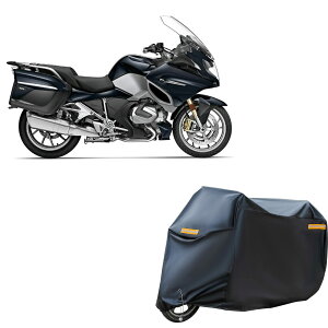 �o�C�N�J�o�[ �ԑ̃J�o�[ �ϔM BMW R1250RT EleganceUV�J�b�g ��v ���� 210D�I�b�N�X ���� �O�㌮�� ����h�~ ����іh�~ �ϋv �o�C�N�J�o�[ (BLACk(��) 3XL(265*105*125cm))