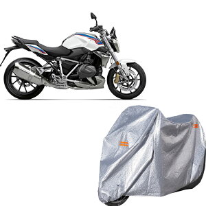 oCNJo[ ԑ̃Jo[ ϔM BMW R 1250 RUVJbg v  210DIbNX  O㌮ h~ іh~ ϋv oCNJo[ (Silver() M(200*90*110cm))