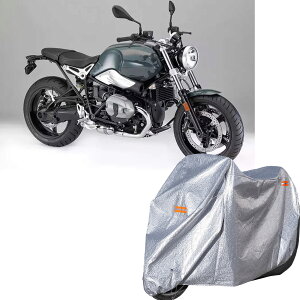 oCNJo[ ԑ̃Jo[ ϔM BMW R nine T PureUVJbg v  210DIbNX  O㌮ h~ іh~ ϋv oCNJo[ (Silver() M(200*90*110cm))
