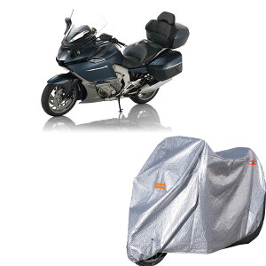 �o�C�N�J�o�[ �ԑ̃J�o�[ �ϔM BMW K 1600 GTLUV�J�b�g ��v ���� 210D�I�b�N�X ���� �O�㌮�� ����h�~ ����іh�~ �ϋv �o�C�N�J�o�[ (Silver(��) 3XL(265*105*125cm))