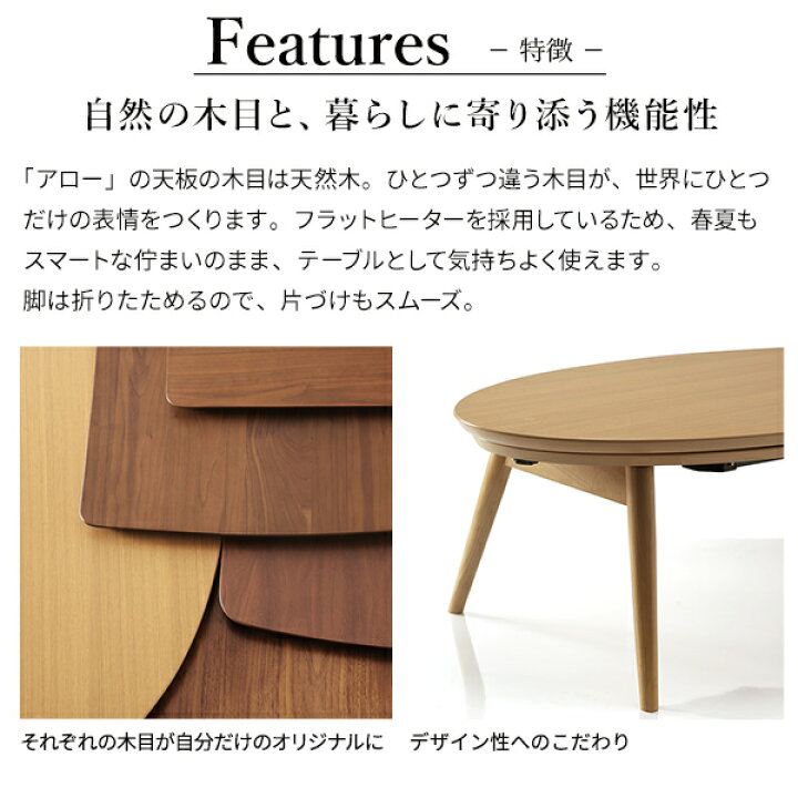 楽天市場】【5%OFFクーポン対象】こたつ 折りたたみ 北欧 フラット 