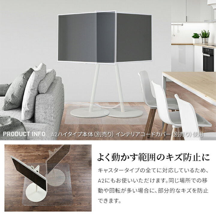 楽天市場】WALL インテリアテレビスタンド V2CASTER/V5/A2/M1 CASTER 