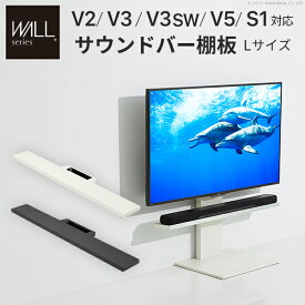 WALL インテリアテレビスタンド V2・V3・V3SW・V5・S1対応 サウンドバー棚板 Lサイズ 幅118cm EQUALS イコールズ テレビ台 テレビスタンド 壁よせテレビスタンド WALLオプション スピーカー用 オーディオ用 シアターバー用 ウォール